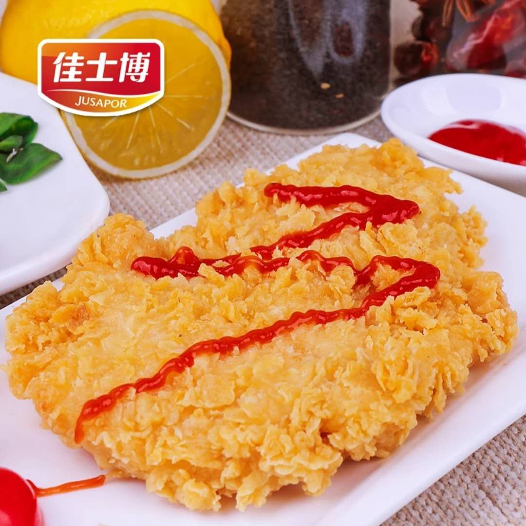 Christie Bovine Pretzels Large Chicken Pork Wrap Powder Chicken Pickpocketing Frozen Semi-finished Products Fried Snack 10 Pieces 1kg Bags