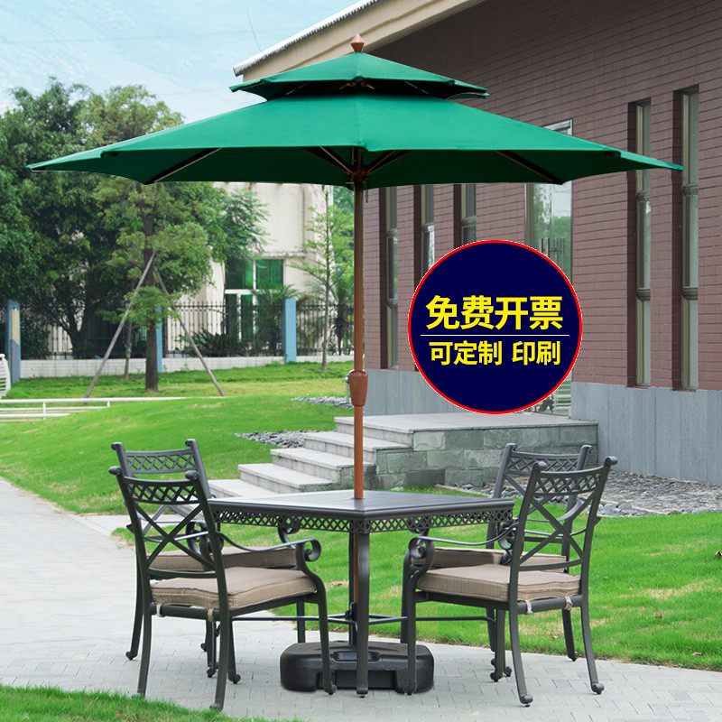 Outdoor parasolar parasolar villa outdoor parasolar park garden commercial beach umbrella Rome umbrella