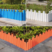 Outdoor flower bed Flower Pool wooden fence fence outdoor vegetable field flower garden fence anti-corrosion carbonized wood guardrail balcony partition