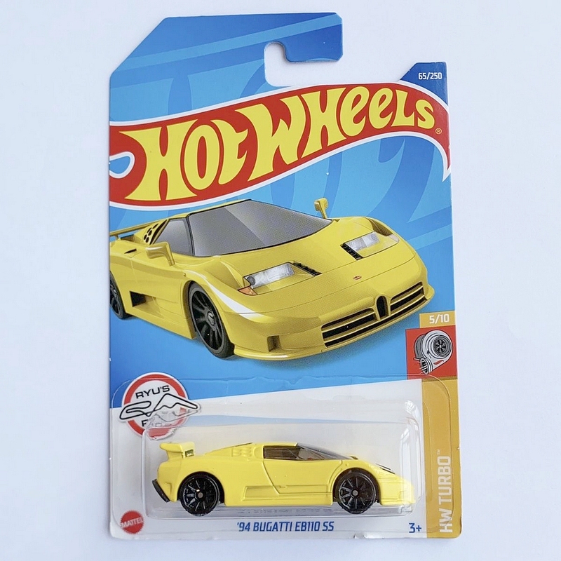 [Hotwheels] Hotwheels 1994 Bugatti Eb110 Ss Bugatti Yellow