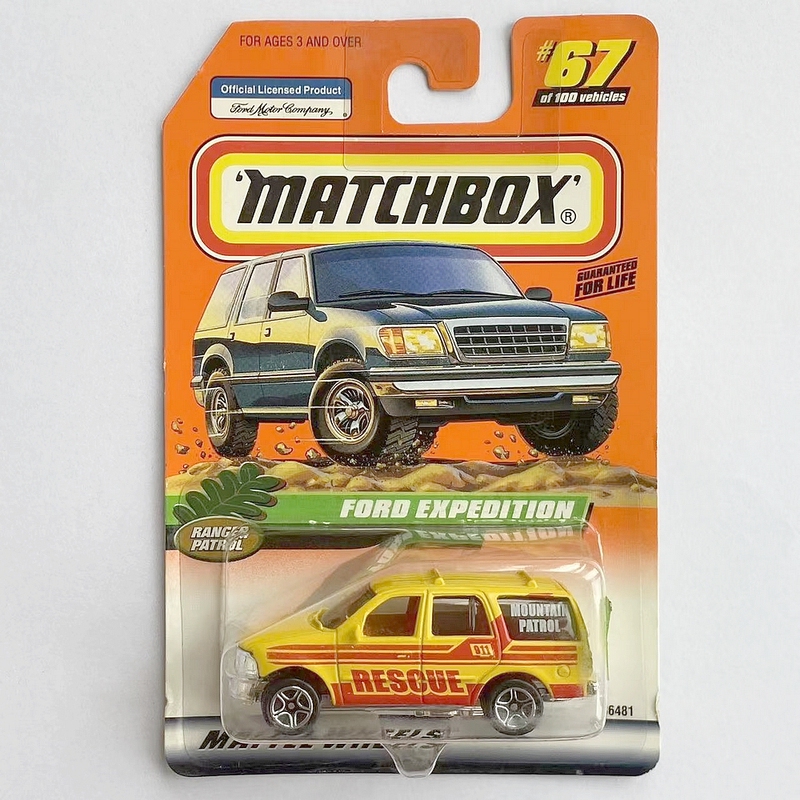 【Matchbox】Matchbox Mb360-Ford Expedition Ford Conqueror Rescue Vehicle 【Matchbox】Matchbox Mb360-Ford Expedition Ford Conqueror Rescue Vehicle