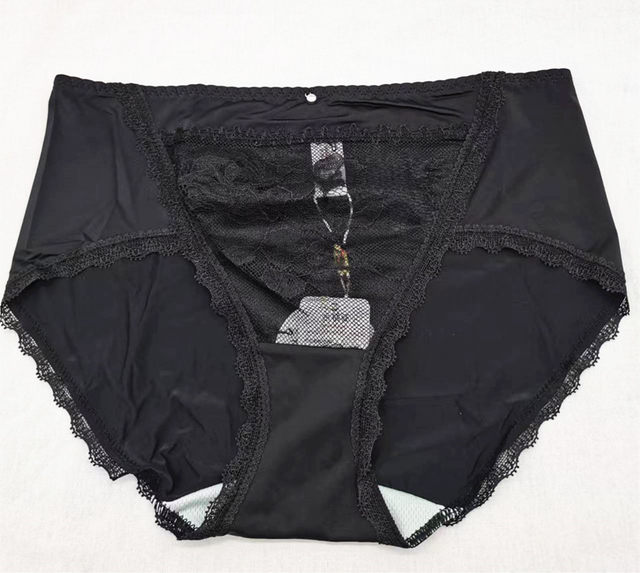 Meisi underwear mid-waist butt-lifting lace sexy, ສະດວກສະບາຍ, breathable ແລະແຫ້ງງ່າຍ liquefied titanium boxer briefs antibacterial D0276