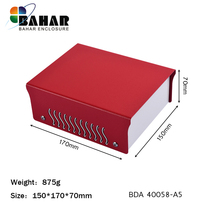 Bahar housing electrolytic plate iron shell chassis accessories electrical box power supply enclosure iron enclosure chassis BDA40058