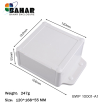 BAHAR BAHAR PLASTIC Waterproof Box with Ears Instrument case PCB Circuit board case BWP10001