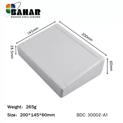 Bahar Housing Desktop Instrument Box Plastic Shell Instrumentation Junction Box BDC30002-A1