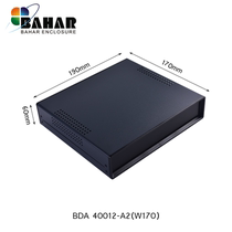 Bahar shell DIY electric box power monitoring ABS plastic panel iron housing case BDA40012 (W170)