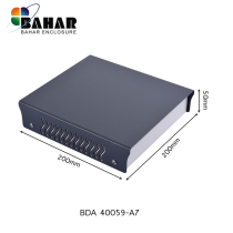 Bahar housing electrolytic plate iron shell chassis accessories electrical box power supply enclosure iron enclosure chassis BDA40059