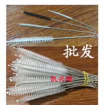 Large number of promotion in test tube hairbrush Brush Strip Brush nylon hairbrush rubber handle clamping head cleaning brush