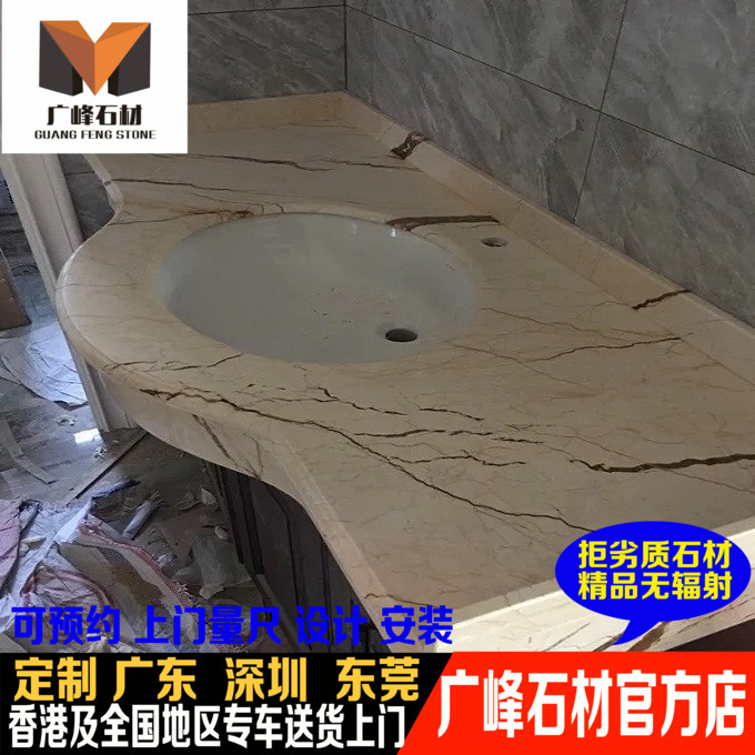 Hong Kong Macau Customized marble Handwashing desks wall-mounted washbasins Washbasins Face of the Eurostyle Wash Terrace New