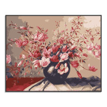 Nuoxuan diy digital oil painting character animation living room landscape flower coloring handmade oil painting decorative painting