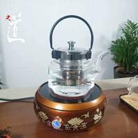 Бронзовая печь+гексагональная полосатая горшка (с фильтром)