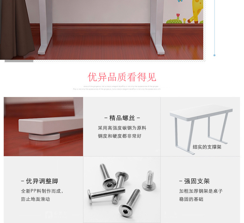 Weilei Taixin kính cường lực bàn máy tính để bàn máy tính xách tay nhà đơn giản bàn hiện đại bàn - Bàn bàn gấp