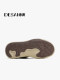Desai [Dissolving Sole] Thick-Soled Shock-Absorbing Lightweight Casual Shoes, Retro Genuine Leather Soft-Soled Commuting Sports Sneakers for Men