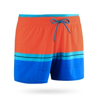 Синие и оранжевые строчки (двойные брюки талию более удобны)