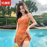 Купальник, сексуальная юбка, по фигуре, размер