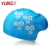 Mũ bơi silicon nữ dài tóc nữ trưởng thành không thấm nước mũ bơi nữ thời trang Hàn Quốc thiết bị bơi dễ thương - Mũ bơi mũ bơi giá rẻ Mũ bơi