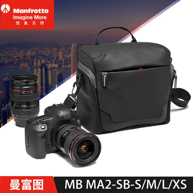 Túi đựng máy ảnh Manfrotto MB MA2-SB-S / M / L Máy ảnh DSLR micro túi đơn túi đeo chéo vị trí mới - Phụ kiện máy ảnh DSLR / đơn