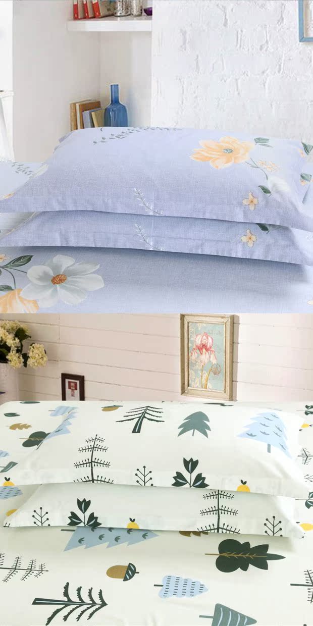 gối bông một cặp bông 48 * 74cm cartoon trường hợp gối trẻ em bao gồm một cặp đơn nạp - Gối trường hợp gối tựa lưng sofa