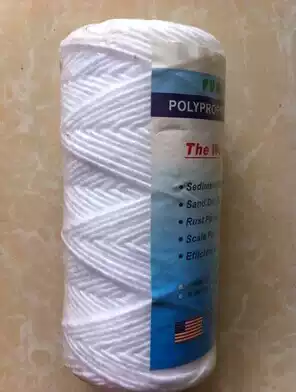5 inch 125mm wire wound filter element winding filter element filter cotton core honeycomb filter element 1 micron 5 micron spot