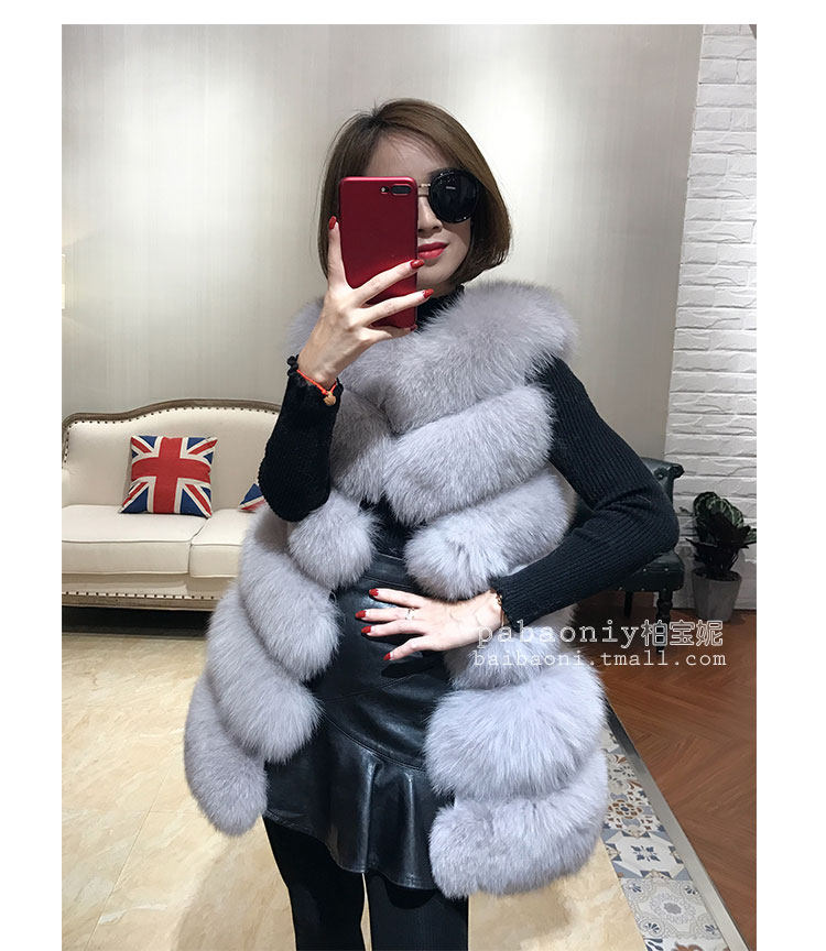 Manteau de fourrure femme PABAONIY    - Ref 3171713 Image 34