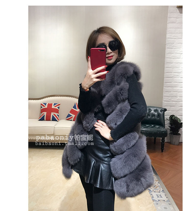 Manteau de fourrure femme PABAONIY    - Ref 3171713 Image 38