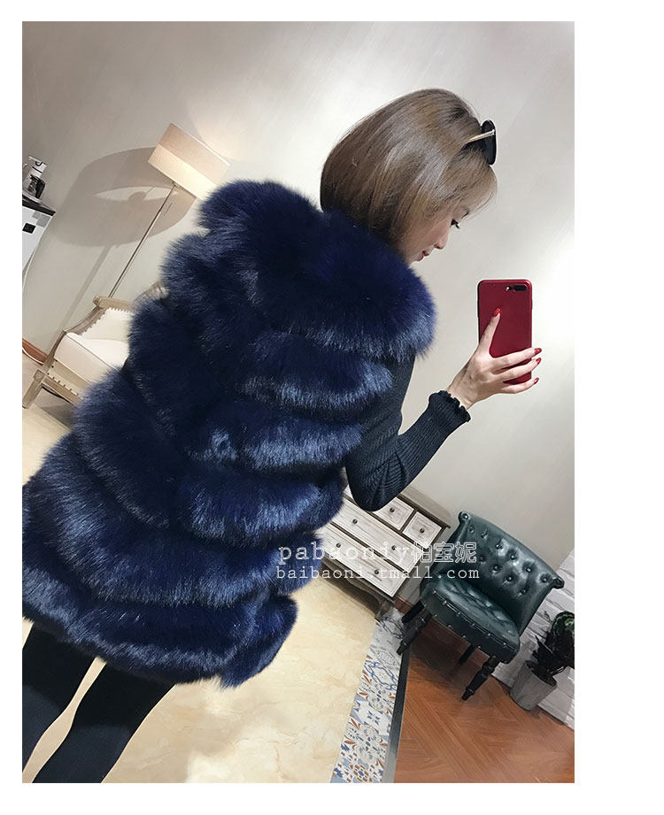 Manteau de fourrure femme PABAONIY    - Ref 3171713 Image 45