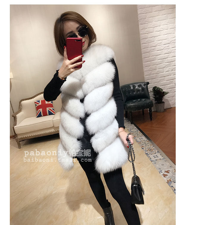 Manteau de fourrure femme PABAONIY    - Ref 3171713 Image 14