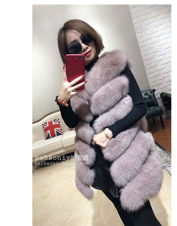 Manteau de fourrure femme PABAONIY    - Ref 3171713 Image 18