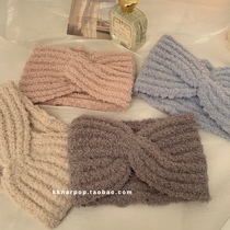 Width plush headband that won’t fall off special confinement ins non-slip headband for face wash and facial mask versatile and simple