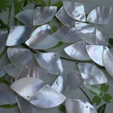 Белая подвеска, ювелирное украшение, аксессуары, 16×25мм