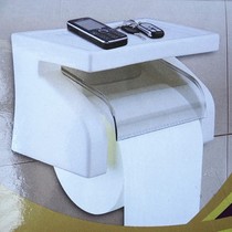Toilet roll paper box Bathroom tissue holder Waterproof roll paper box Toilet paper toilet roll paper holder Mobile phone paper towel holder