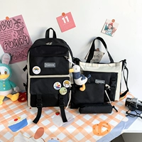 Черный костюм [Отправить кулон чайки]