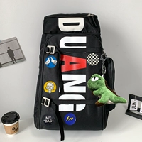 Черный динозавр, подвеска, значок