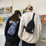 Мужская японская брендовая нагрудная сумка, спортивная сумка на одно плечо, рюкзак, небольшая сумка, тканевая сумка через плечо