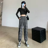 Tide, тонкие демисезонные штаны, французский стиль, на шнурках, популярно в интернете, свободный прямой крой