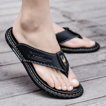 2020 new summer Flip-flops mens trend personality sandals wearing sandals and slippers men Korean version of outdoor sandals men