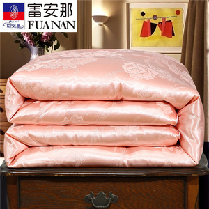 【富安娜】品牌桑蚕丝被四季3-6斤双人被