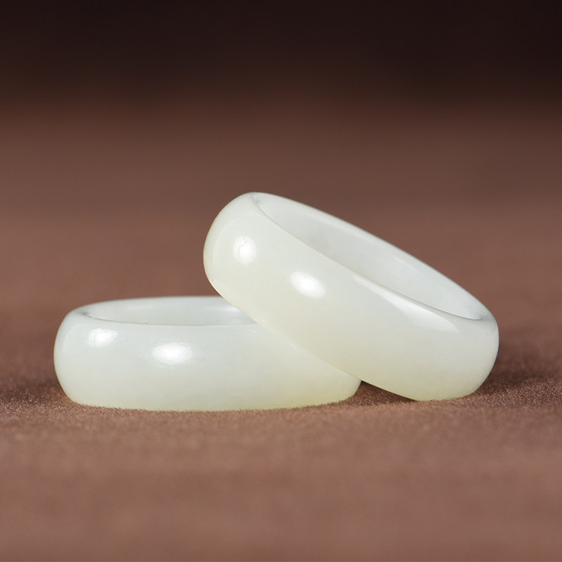 Bague mixte      en Hetian jade - Ref 3087506 Image 3