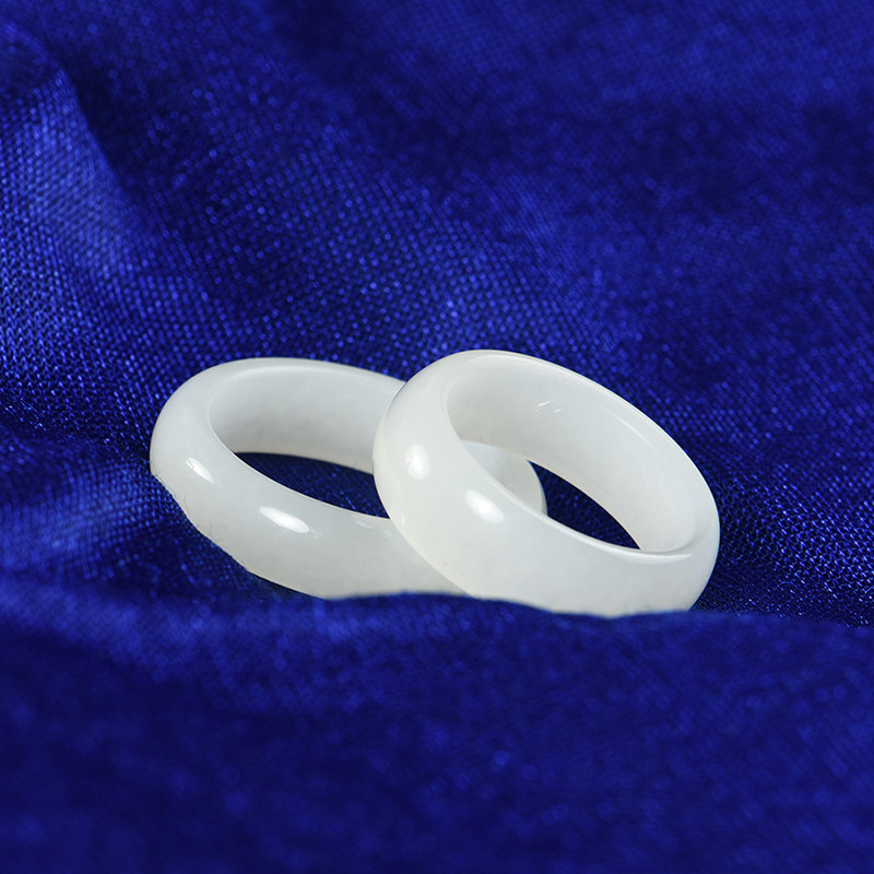 Bague mixte      en Hetian jade - Ref 3087506 Image 4