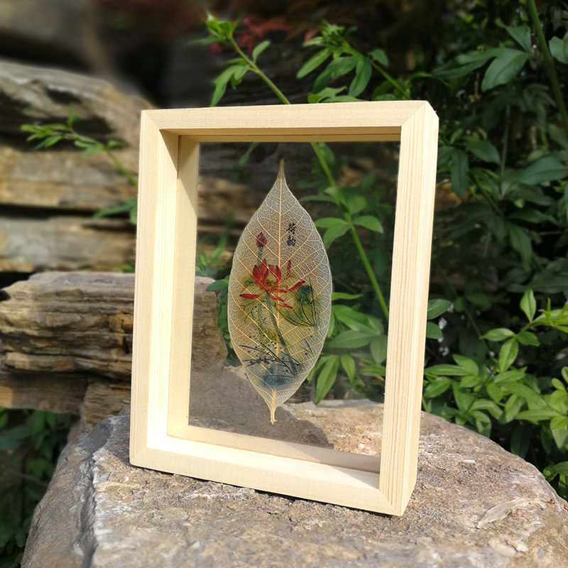 Peony Flower Decoration painter decoration decoration lotus melan bamboo daisy Chinese wind leaf specimen painting Valentine's Day