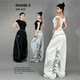ROKBBK-K ກາງເກງກະເປົ໋າສີດຳຍິງເຕັ້ນ jazz