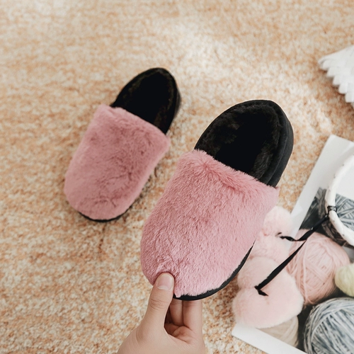 Детские демисезонные нескользящие удерживающие тепло дышащие мультяшные милые флисовые тапочки для мальчиков