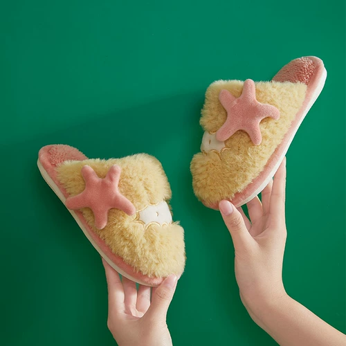 Детские демисезонные удерживающие тепло нескользящие милые утепленные тапочки для мальчиков