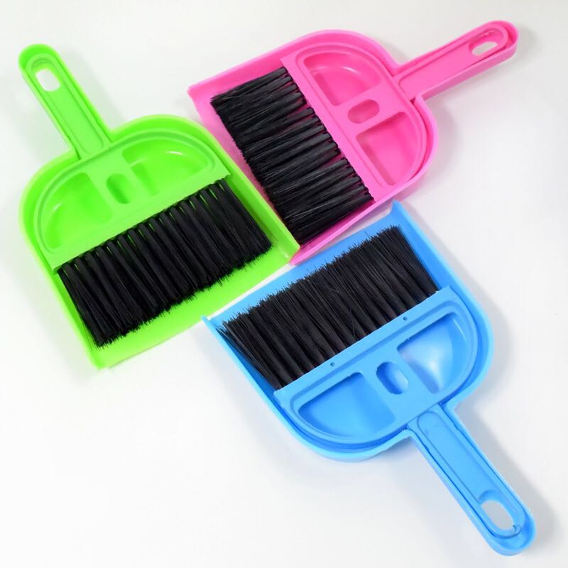 Sweep to shovel pet broom ten toilet mini cleaning small shovel suit (random hair)