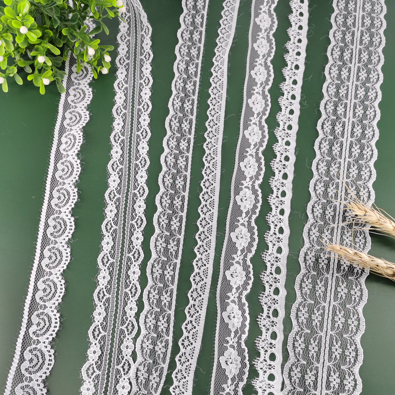 Lace white handmade diy lace Clothing accessories Decorative ribbon Home wedding accessories Home handmade