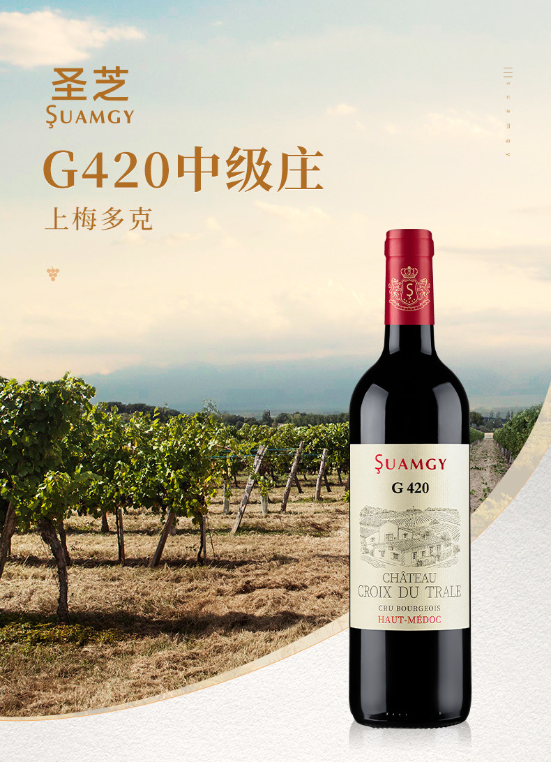 安享好物 安享C级葡萄酒-圣芝G420葡萄酒