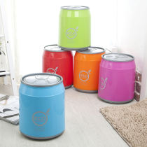  Desktop trash can with lid Household living room cute girl bedroom dormitory personality creative trash can small storage bucket