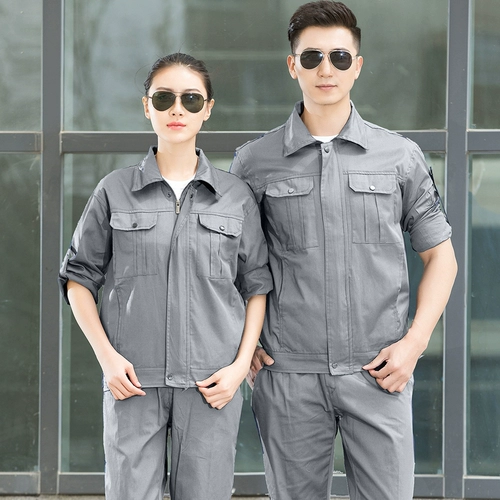 Летний тонкий комбинезон, износостойкая хлопковая униформа медсестры для работы, короткий рукав