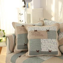 Nine cats cotton Korean fabric pillow Four Seasons office car nap pillow European style pastoral bedside cushion