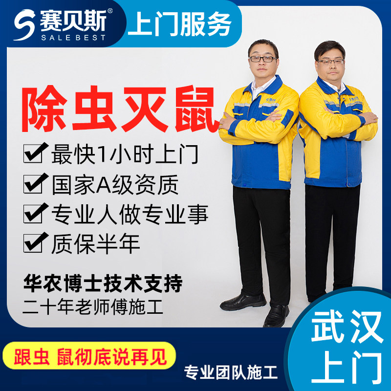 Wuhan Door-to-door Deinsectiology Service Professional Mouse Flea Cockroach Cockroach Mosquito Fly Prevention And Control Termite Pest Killing Four Evils